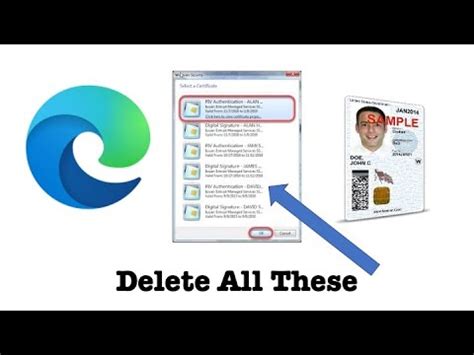 how to remove certificates from cac reader